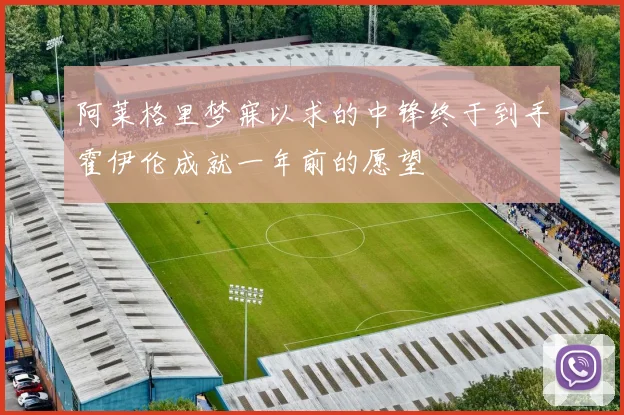 阿莱格里梦寐以求的中锋终于到手霍伊伦成就一年前的愿望